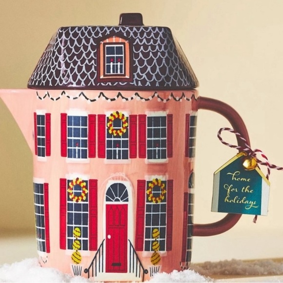 Anthropologie Other - COPY - Introducing the Anthropologie Chalet Teapot tea pot winter Christmas